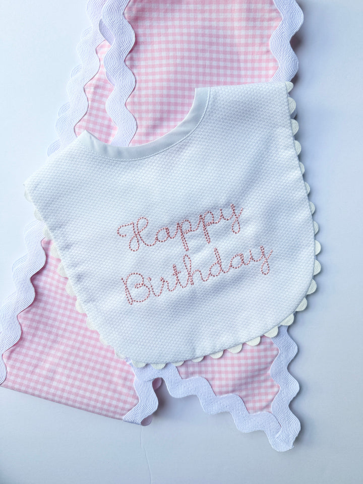 Happy Birthday Bib