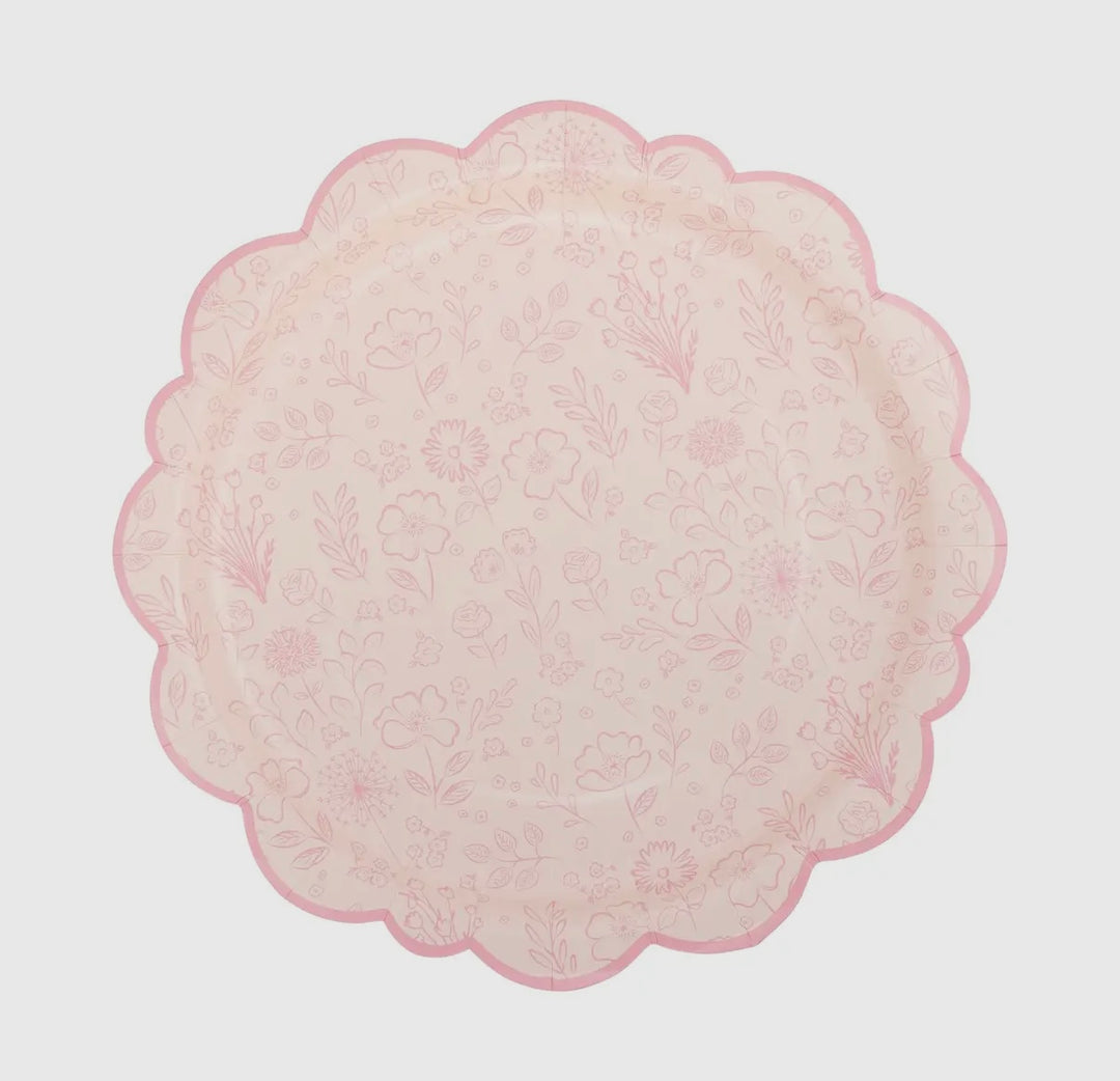 Pembroke Pink Floral 10" Plate
