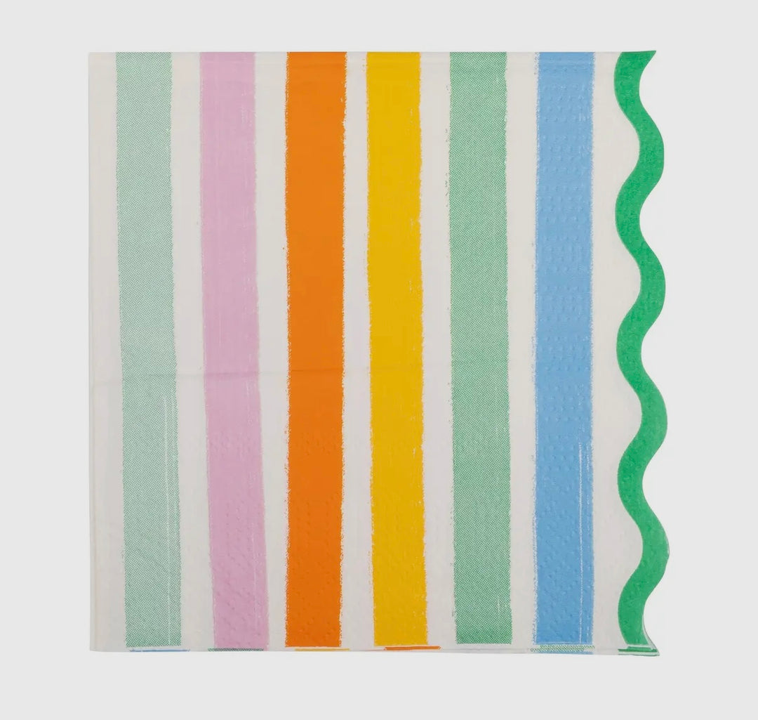 Fiesta Striped Cocktail Napkin