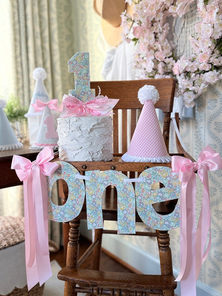 Turquoise Liberty Birthday Set