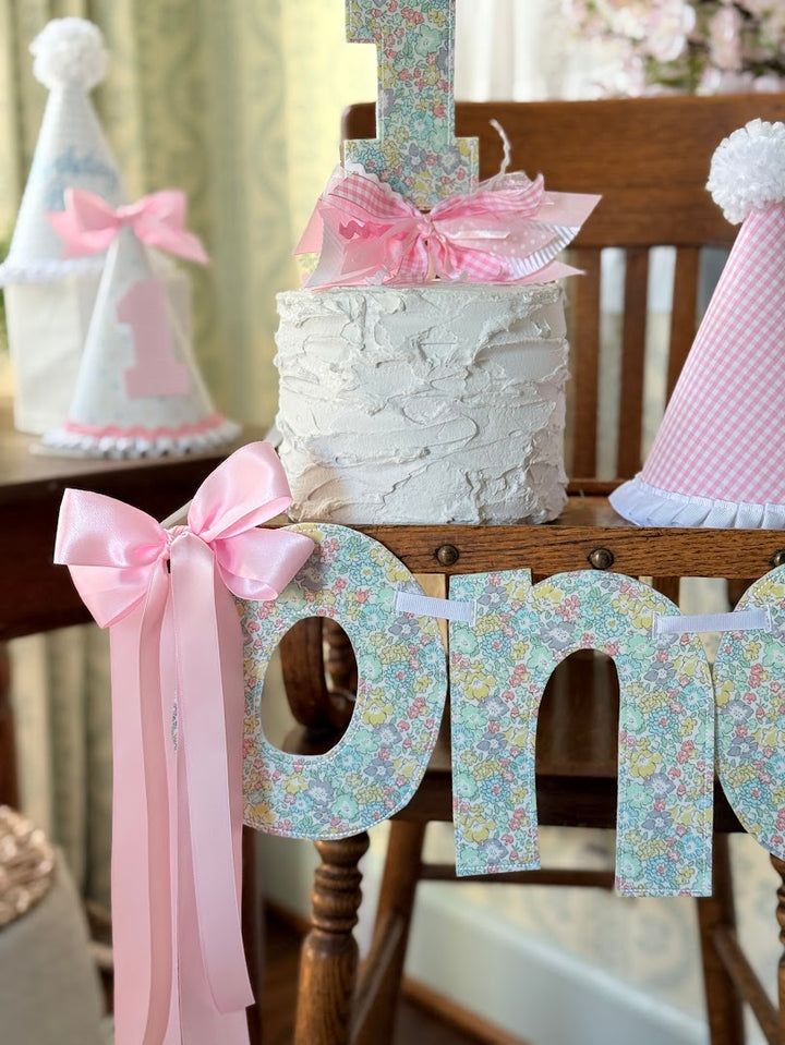 Turquoise Liberty Birthday Set