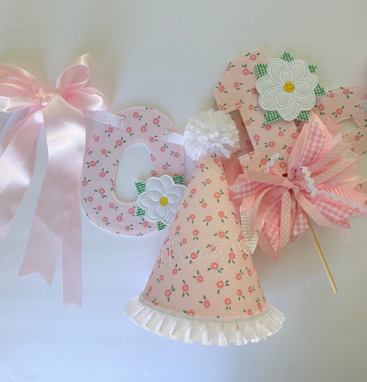 Magnolia Pink Spring Floral Set