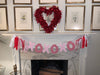 Valentine Red and Pink XOXO Banner