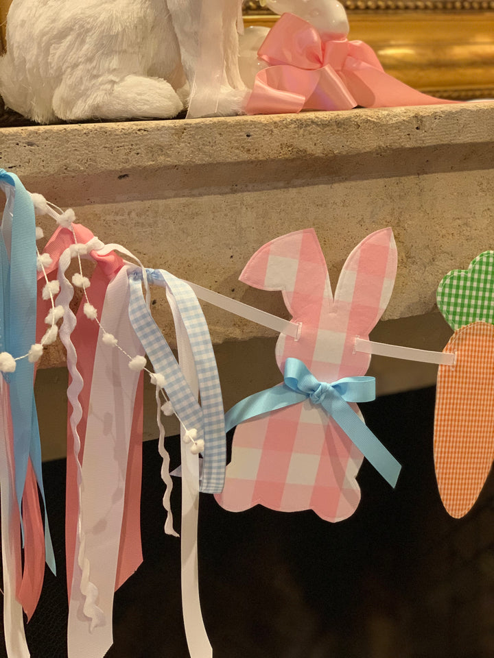 Buffalo check bunnies banner