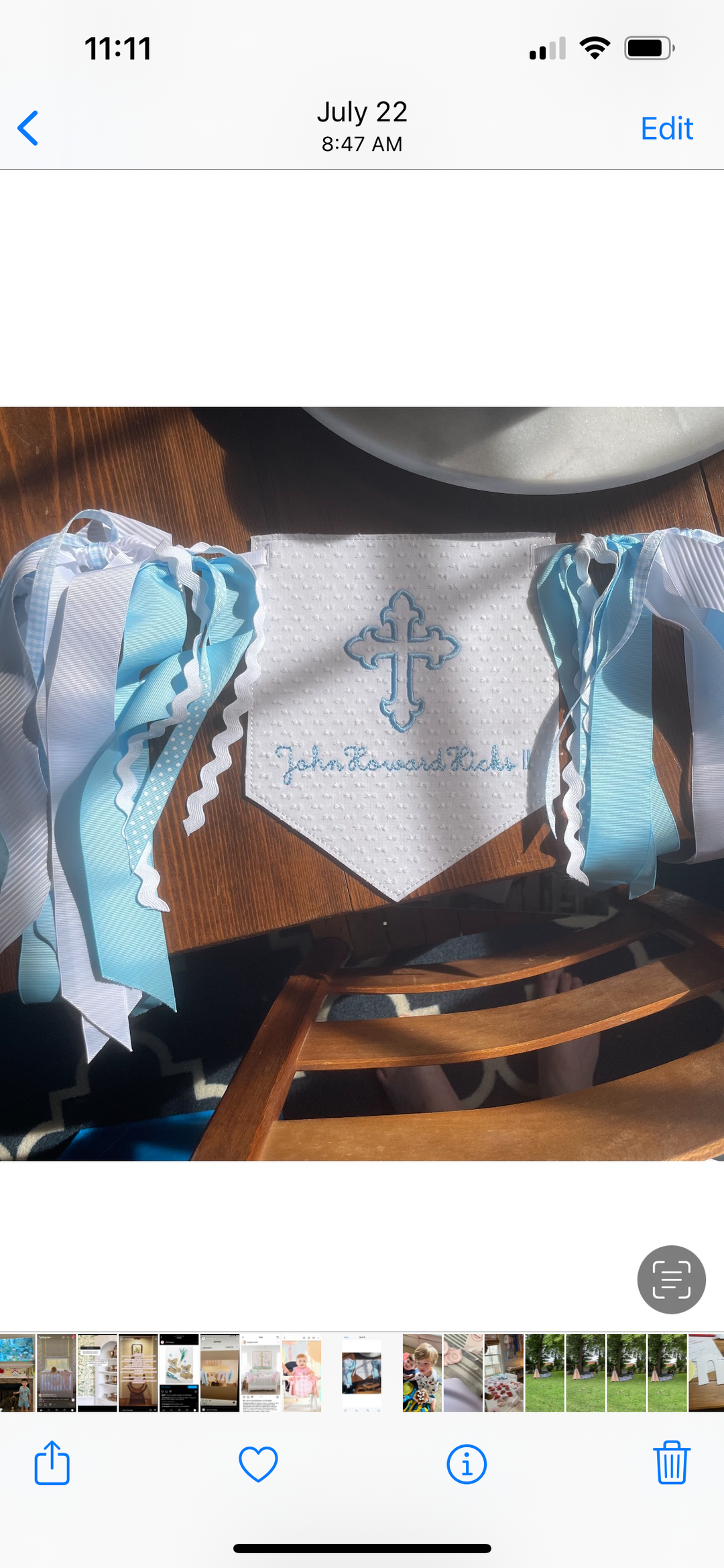 Baptism Pendant