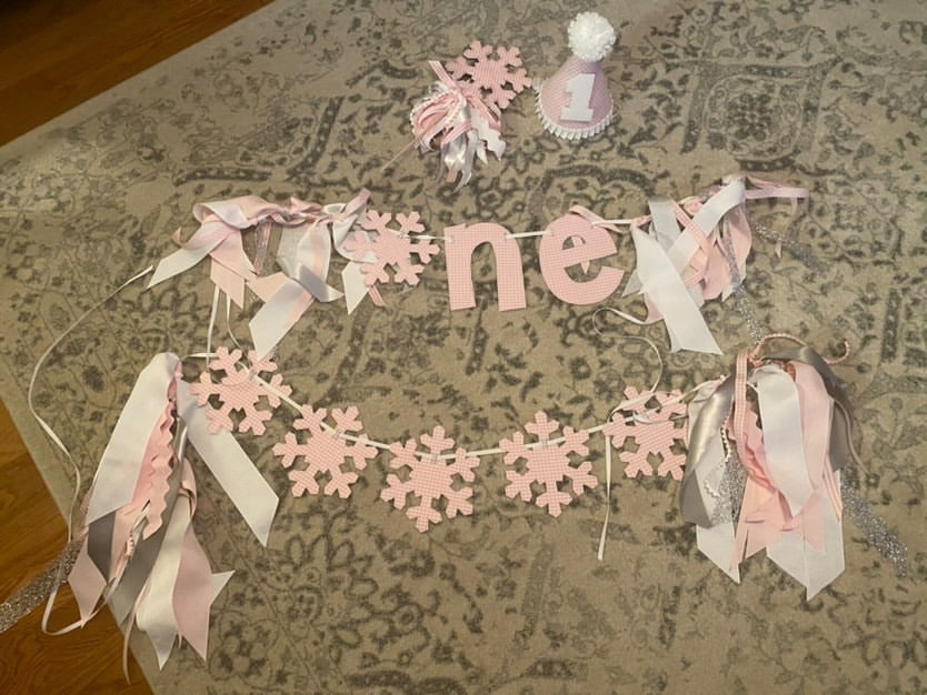 Winter ONEderland Birthday Set