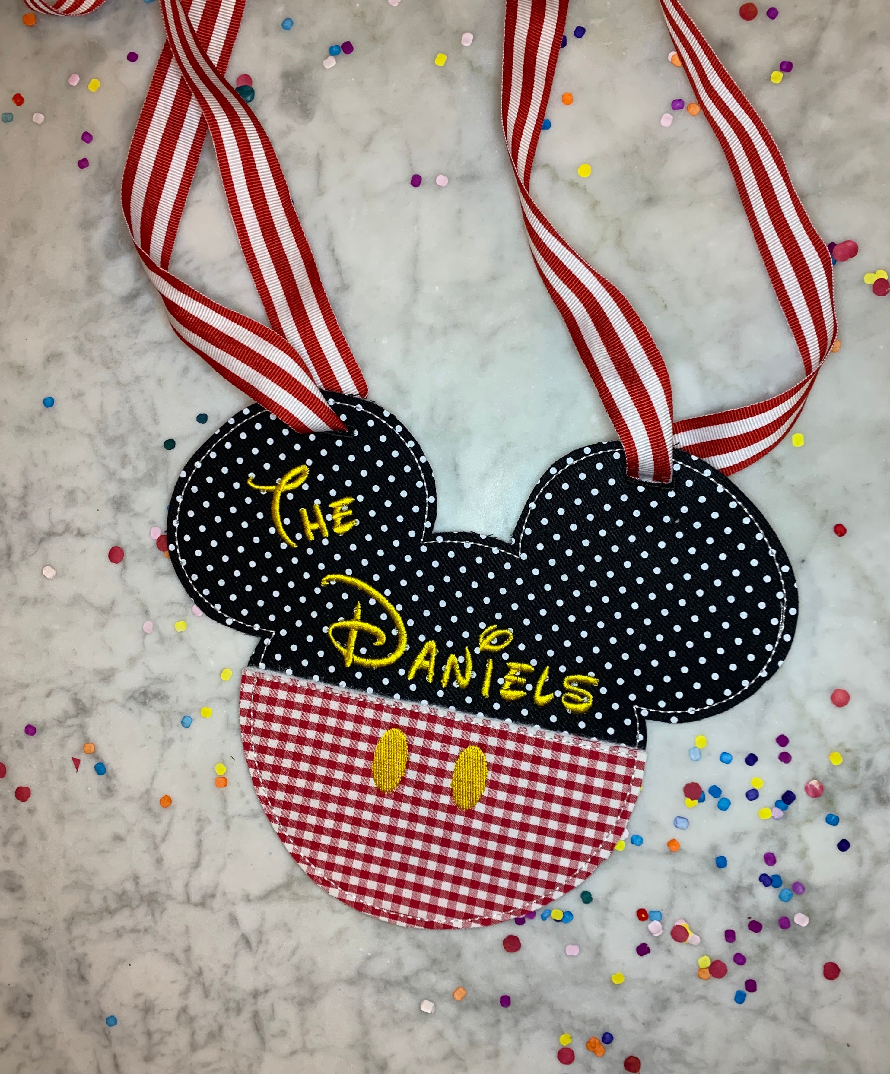 Classic Magical Ears Stroller Tag