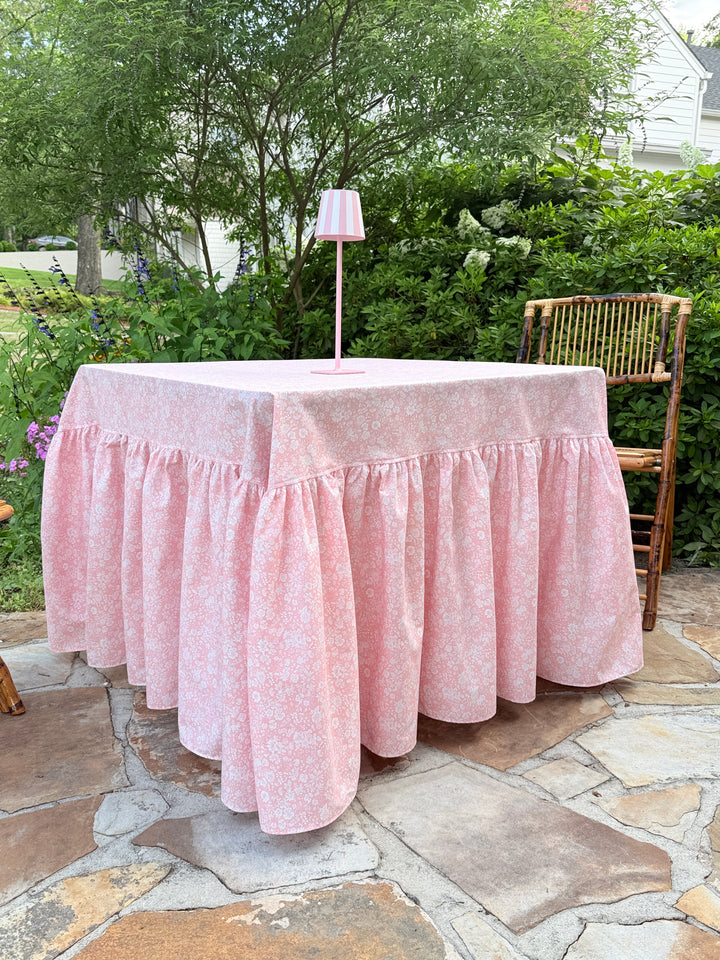 Drop Ruffle Tablecloth
