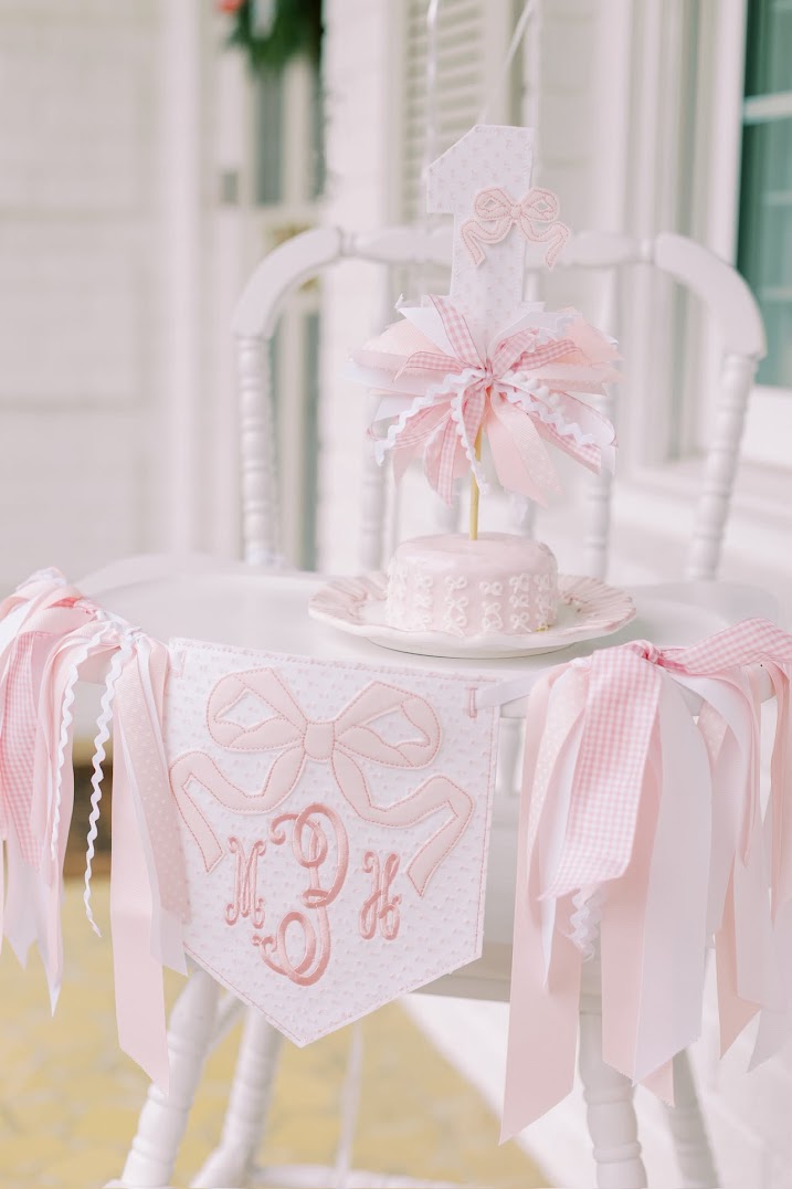 Vintage Bow Birthday Set