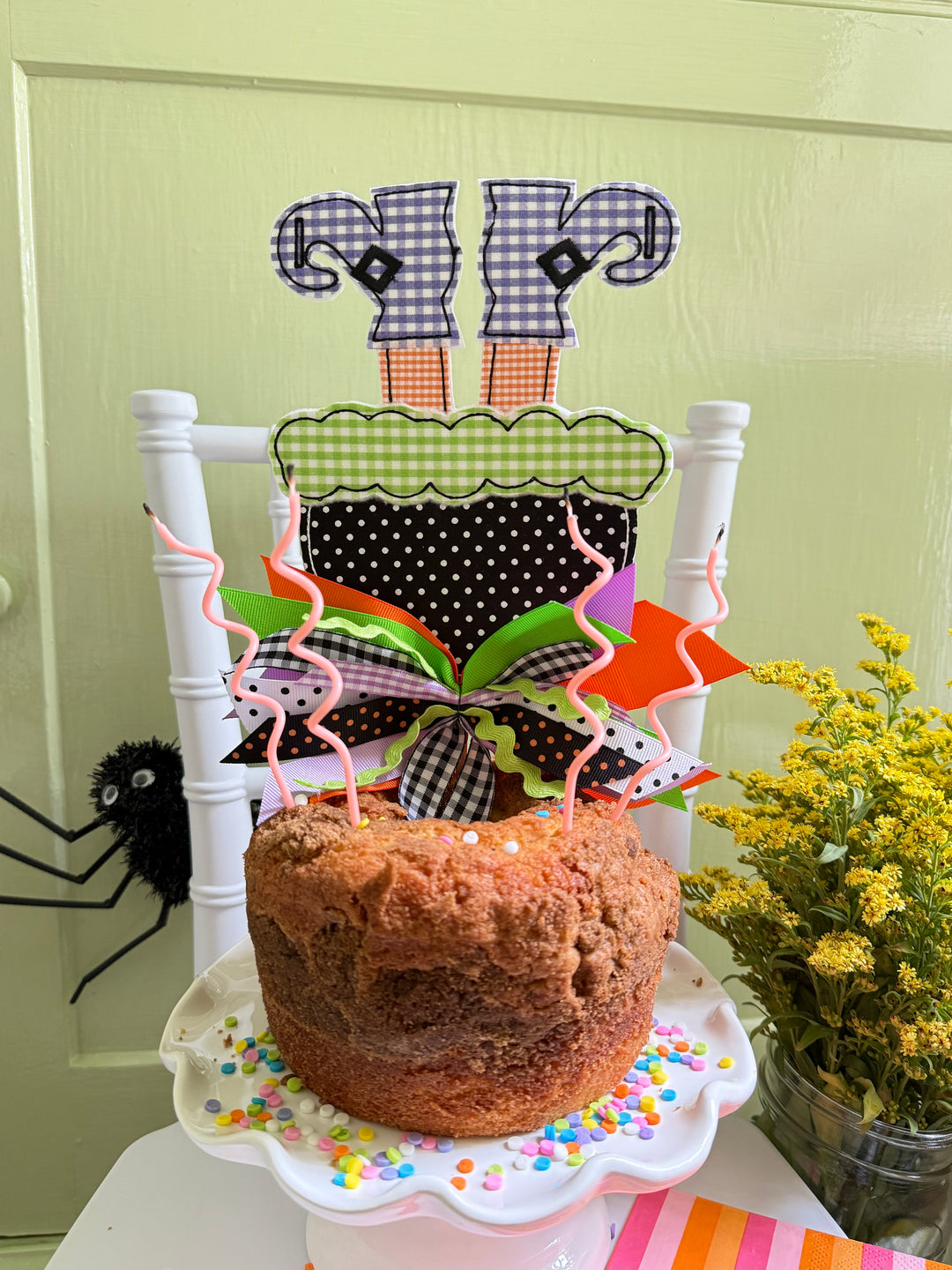 Witches Brew Cake Topper