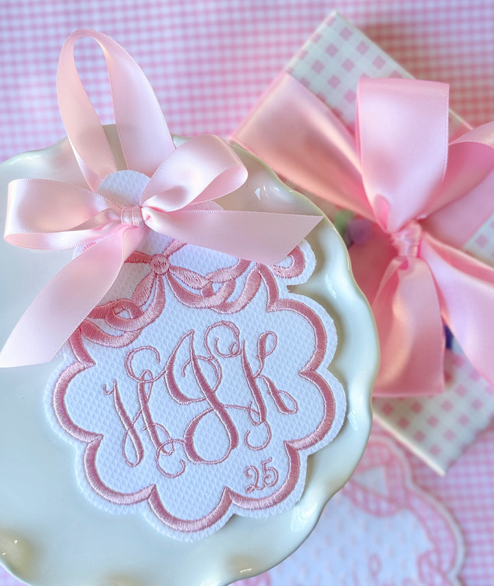 Scalloped Bow Ornament