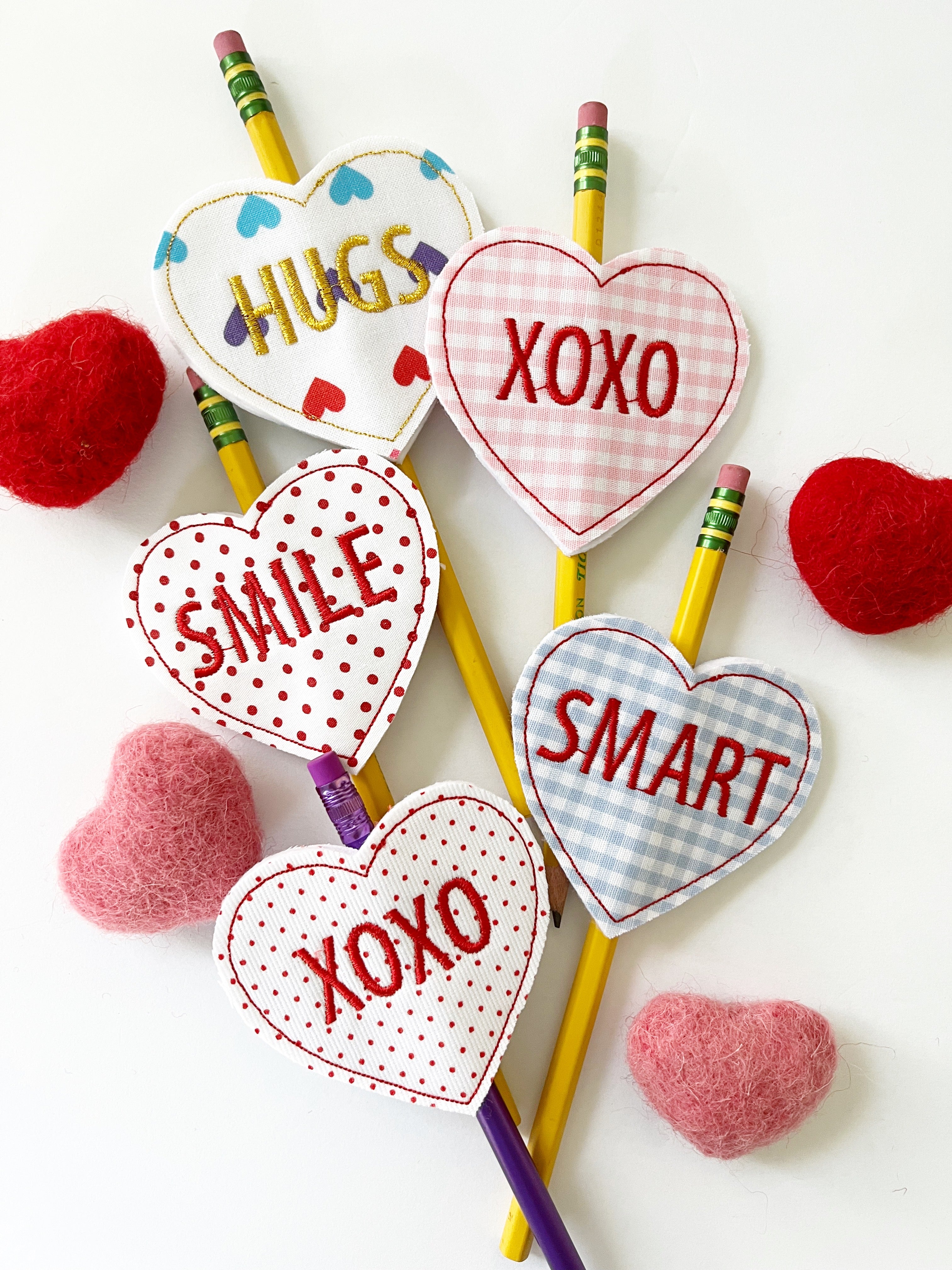 Valentine Pencil Hearts