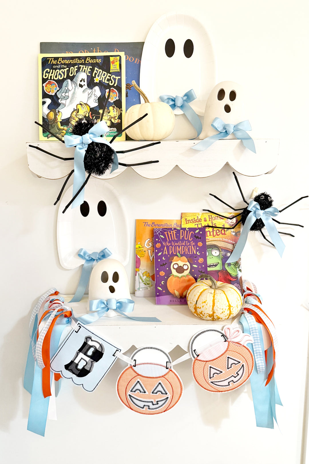 BOO Halloween Bucket Banner (Small)