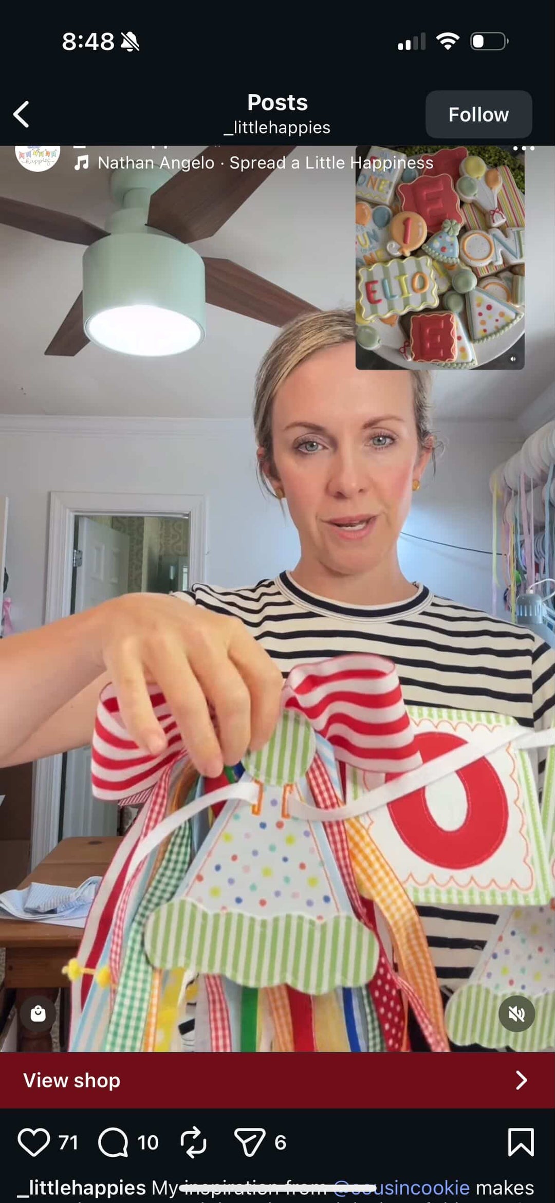 Birthday Hat Wreath Bow