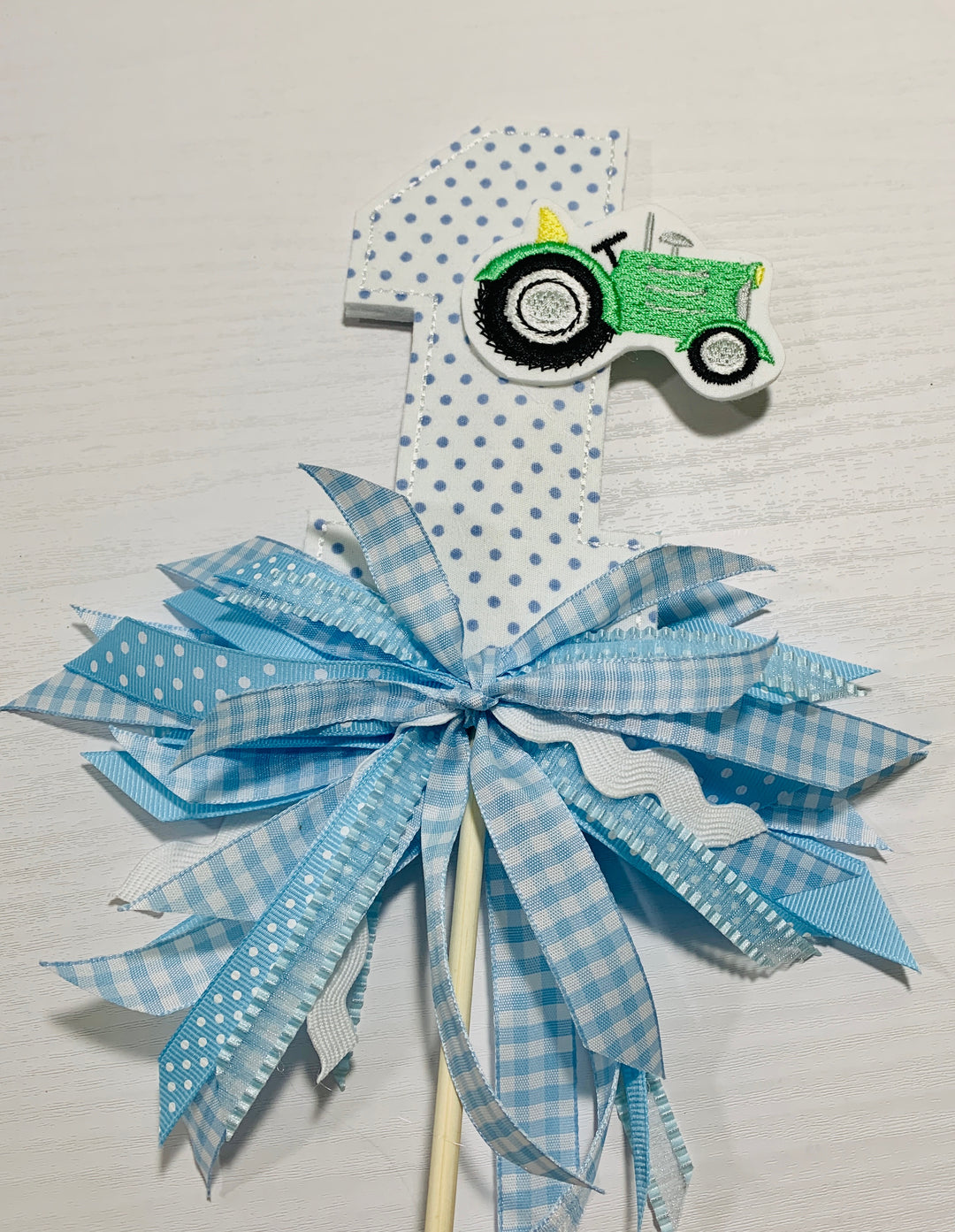 Tractor Pendant and Cake Topper