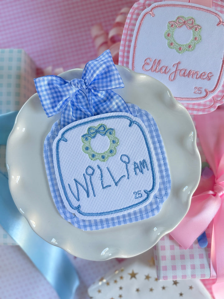 Square Wreath Ornament