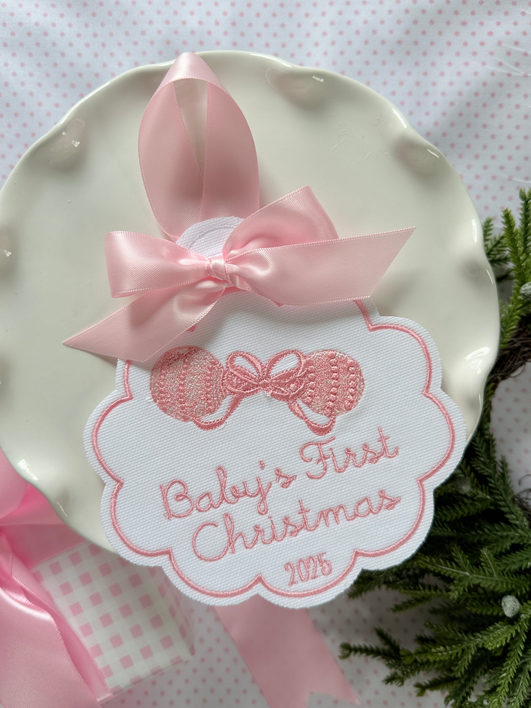 Baby's First Christmas Rattle