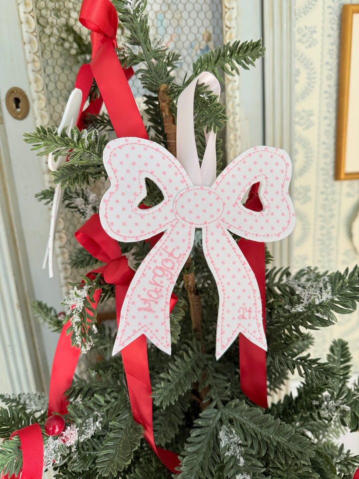 Christmas Bow Ornament