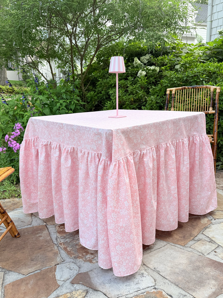 Drop Ruffle Tablecloth