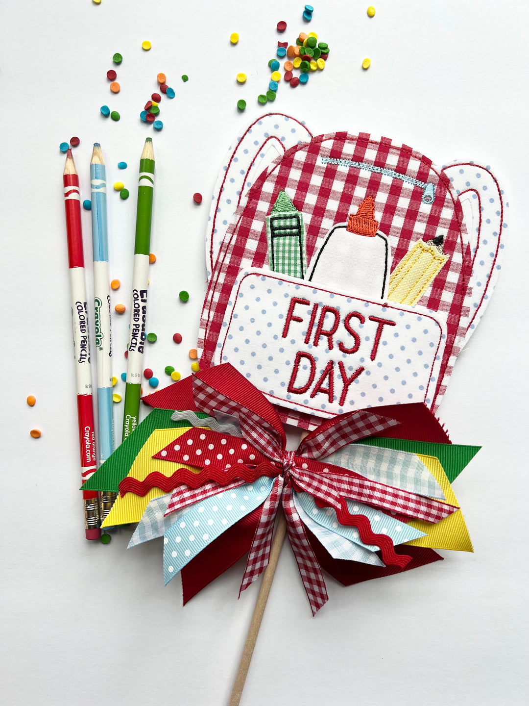 Backpack First Day Wand in Red