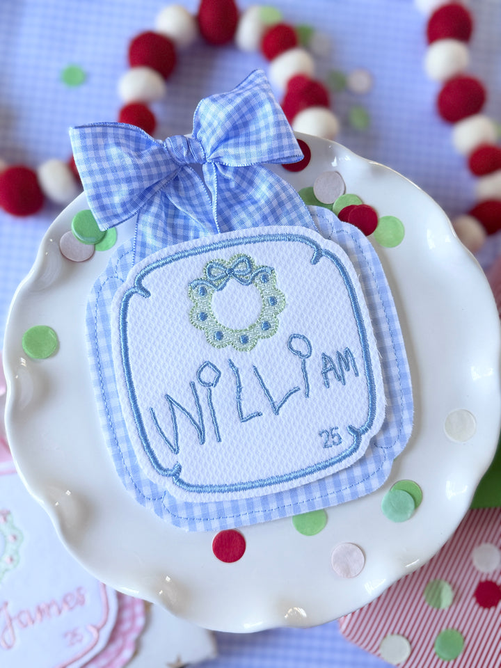 Square Wreath Ornament