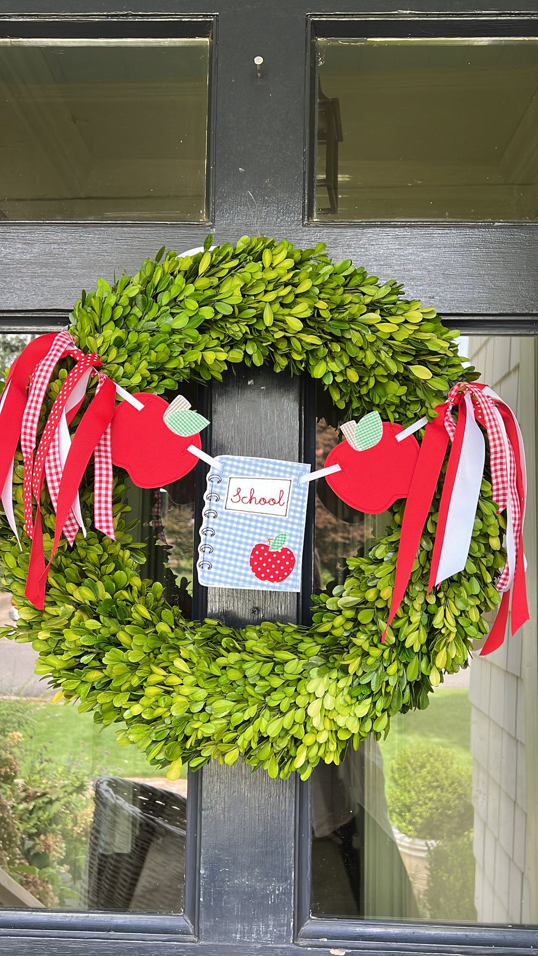 Notebook Wreath Banner