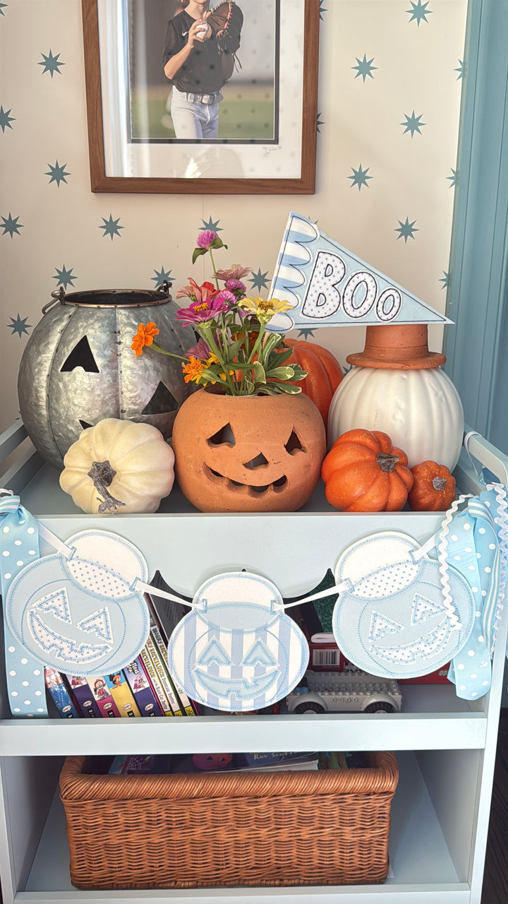 Halloween Bucket Banner