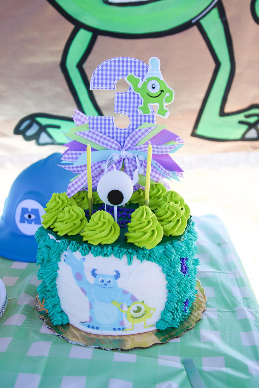 Monsters Inc. Cake Topper