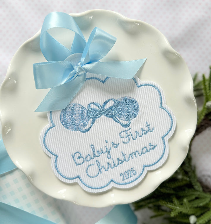 Baby's First Christmas Rattle