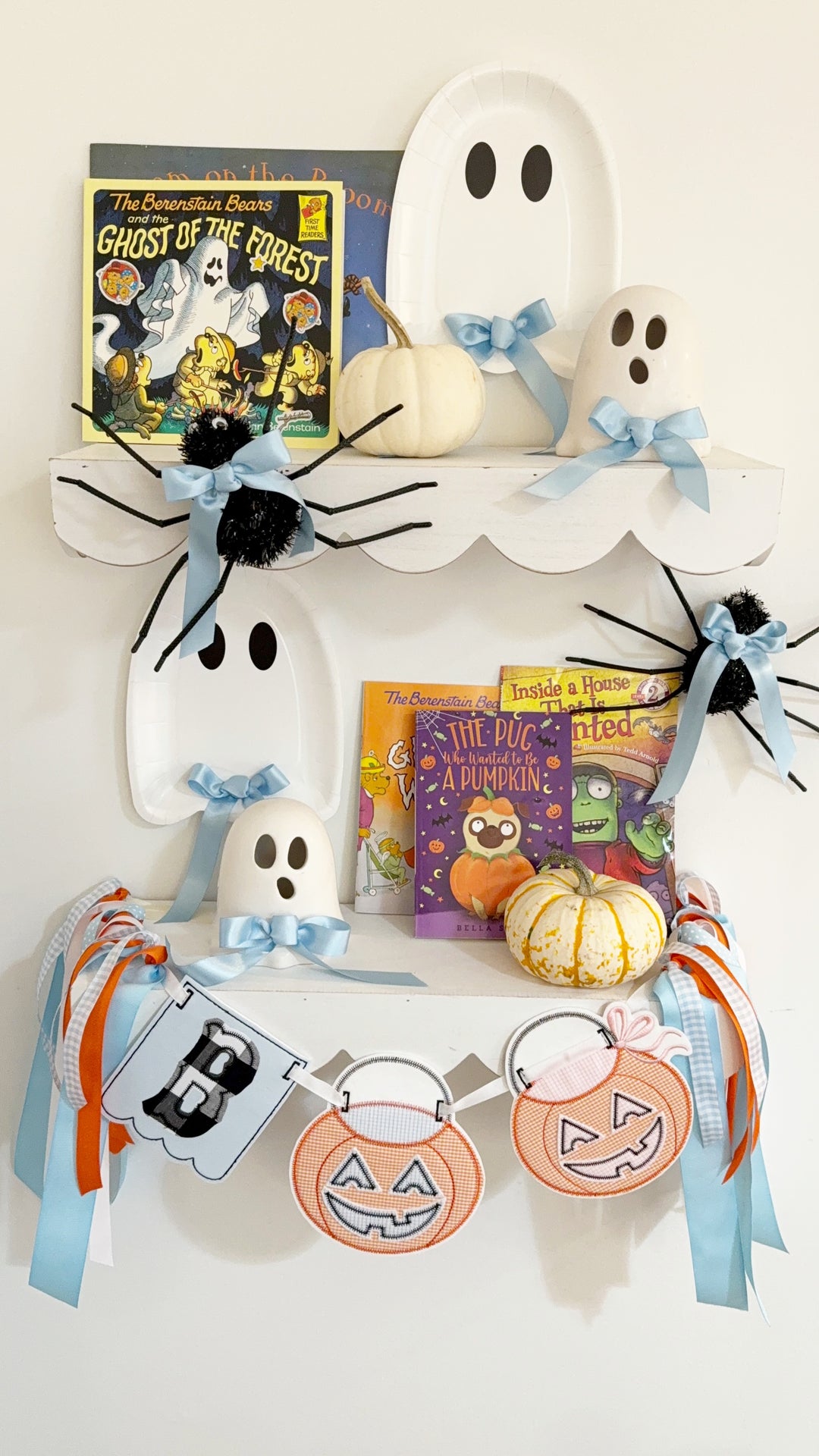 BOO Halloween Bucket Banner (Small)