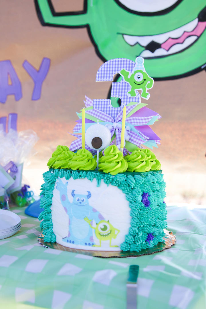 Monsters Inc. Cake Topper