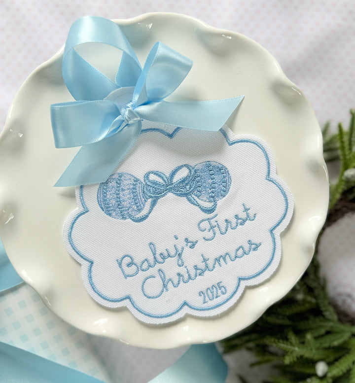 Baby First Rattle Baby's First Christmas Rattle – Little Happies