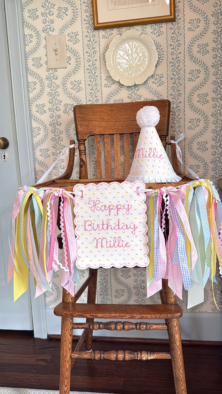 Pastel Swiss Dot Set