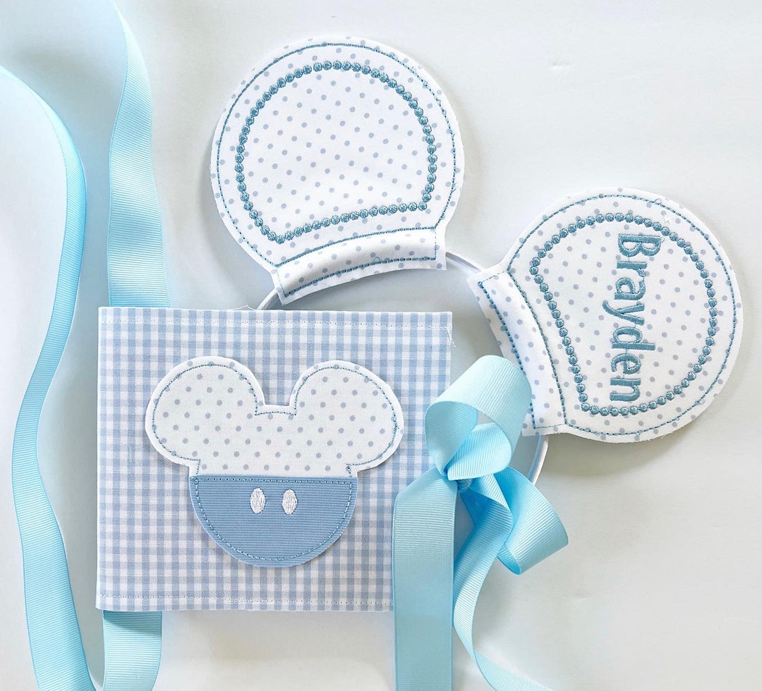 Blue Dot Mickey Set