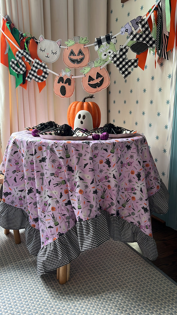 SPOOKY Fun Pumpkin Banner