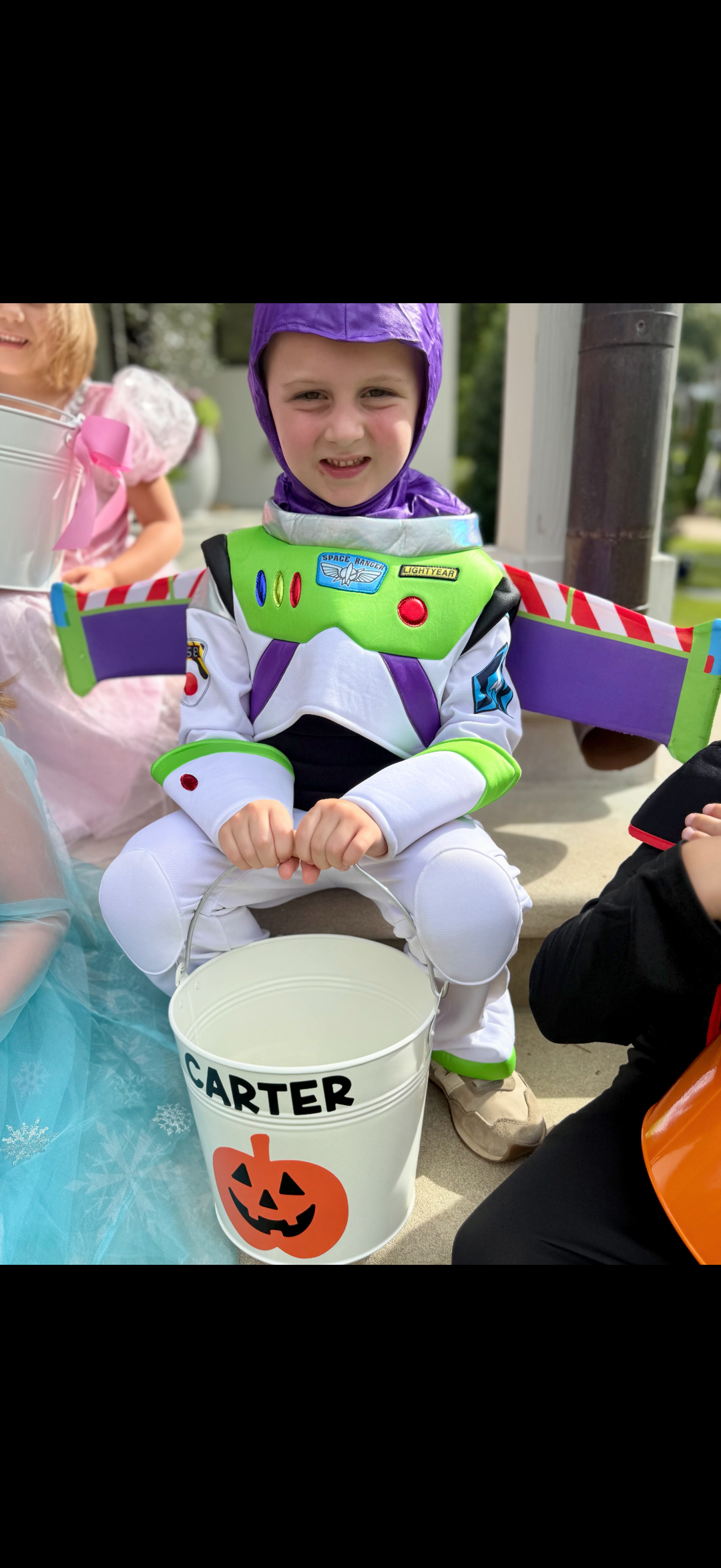 Pumpkin Halloween Bucket