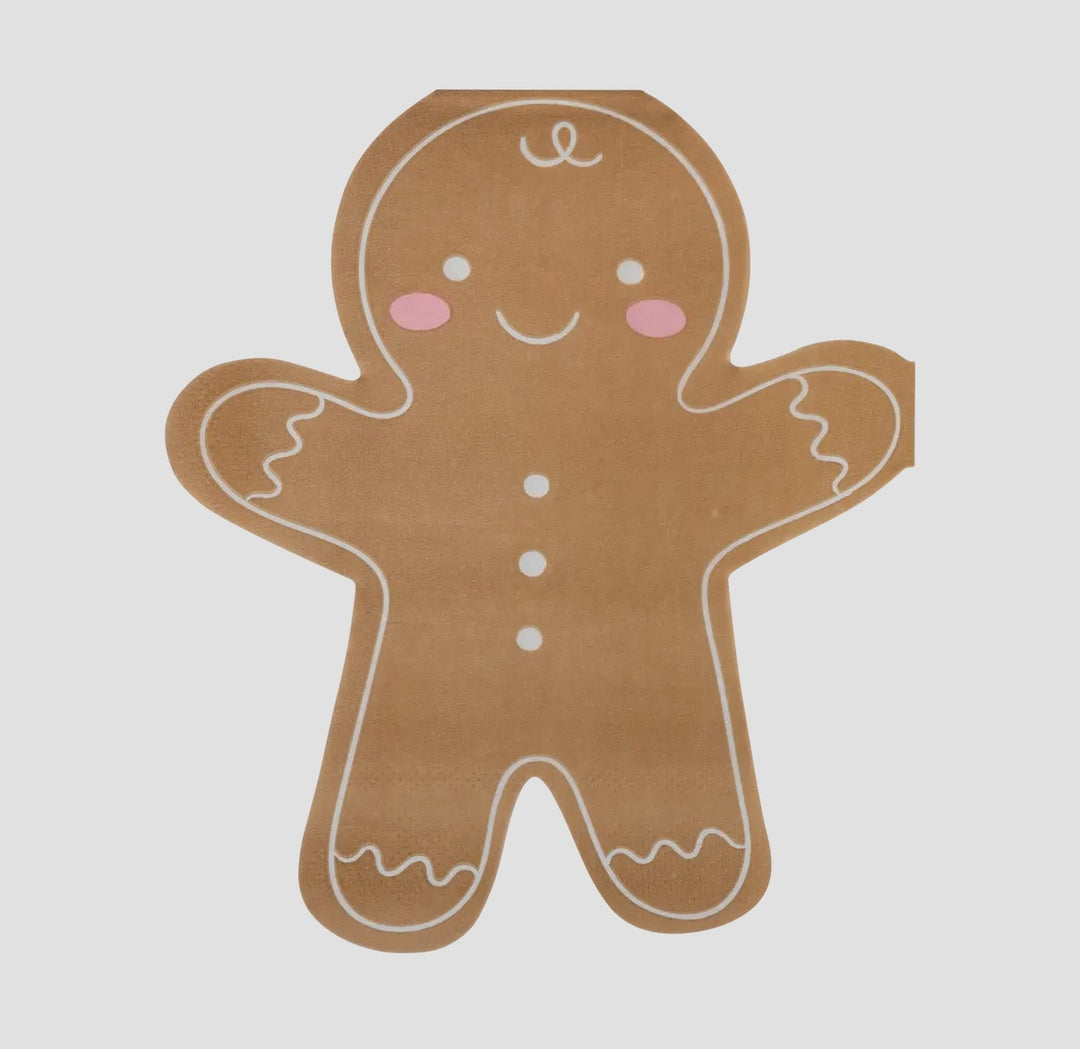 Shaped Ginger Man Guest Towel Napkin