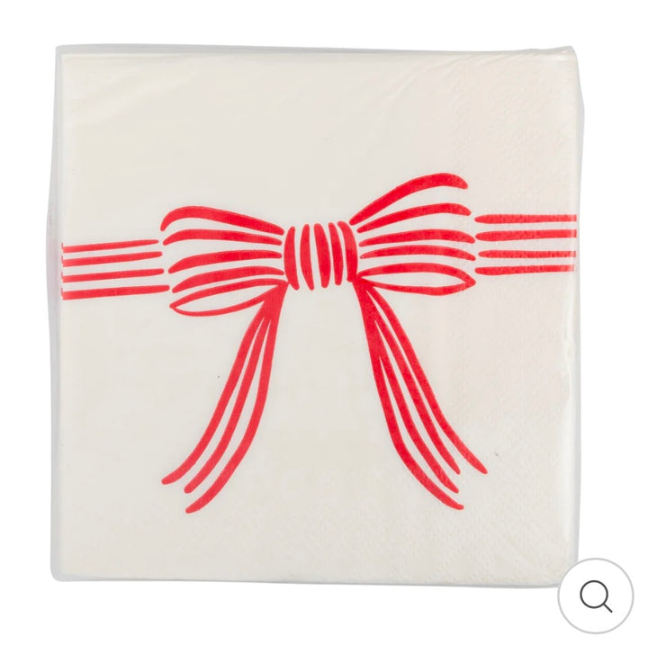 Bow Cocktail Napkin