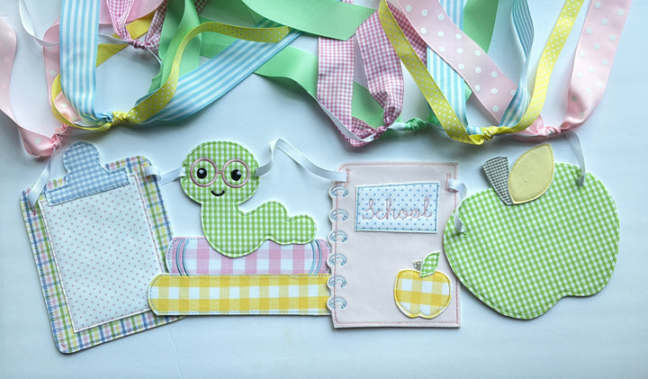 NEW Back to School Banner in Pastel