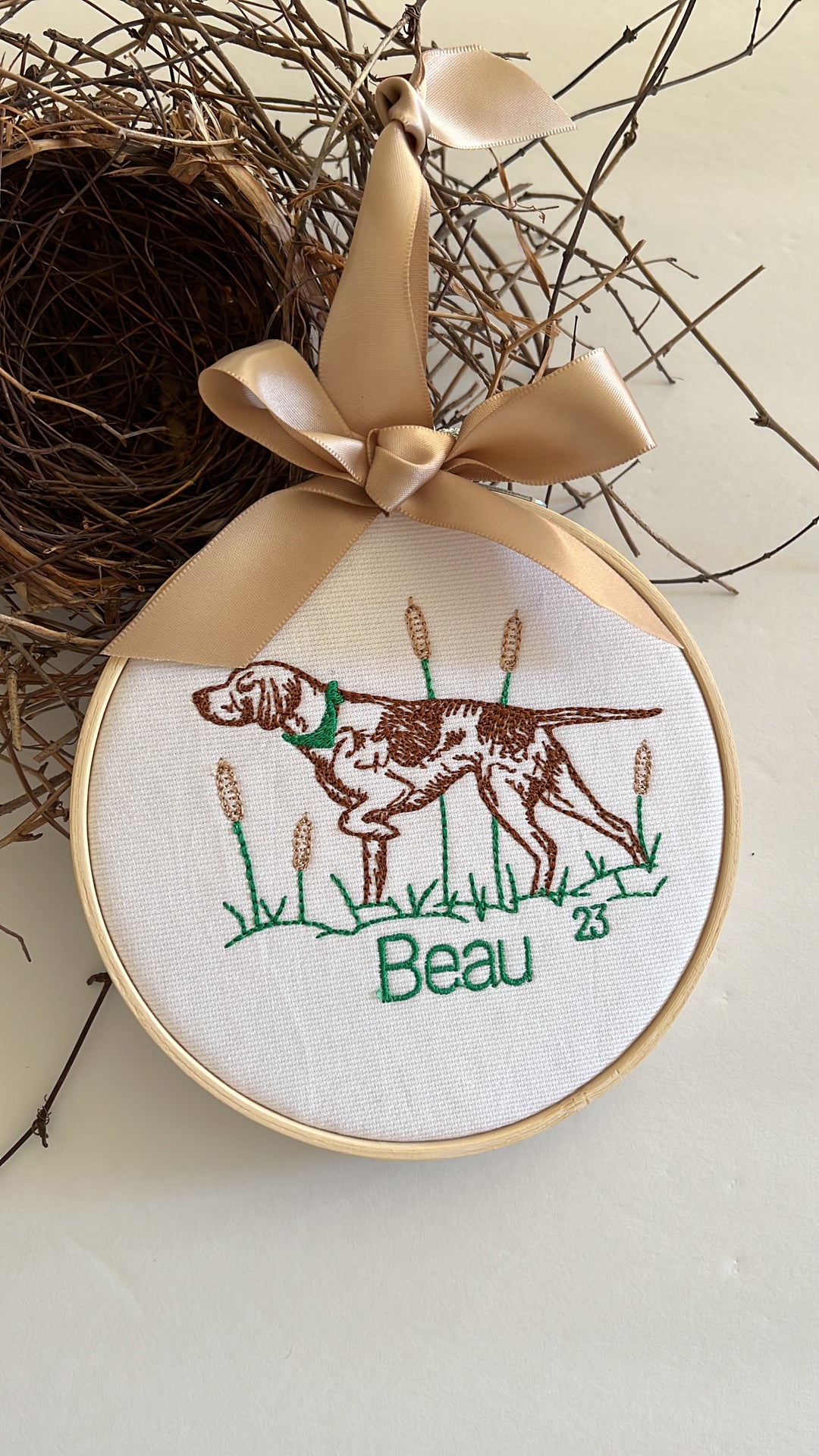 Hunting Dog Ornament