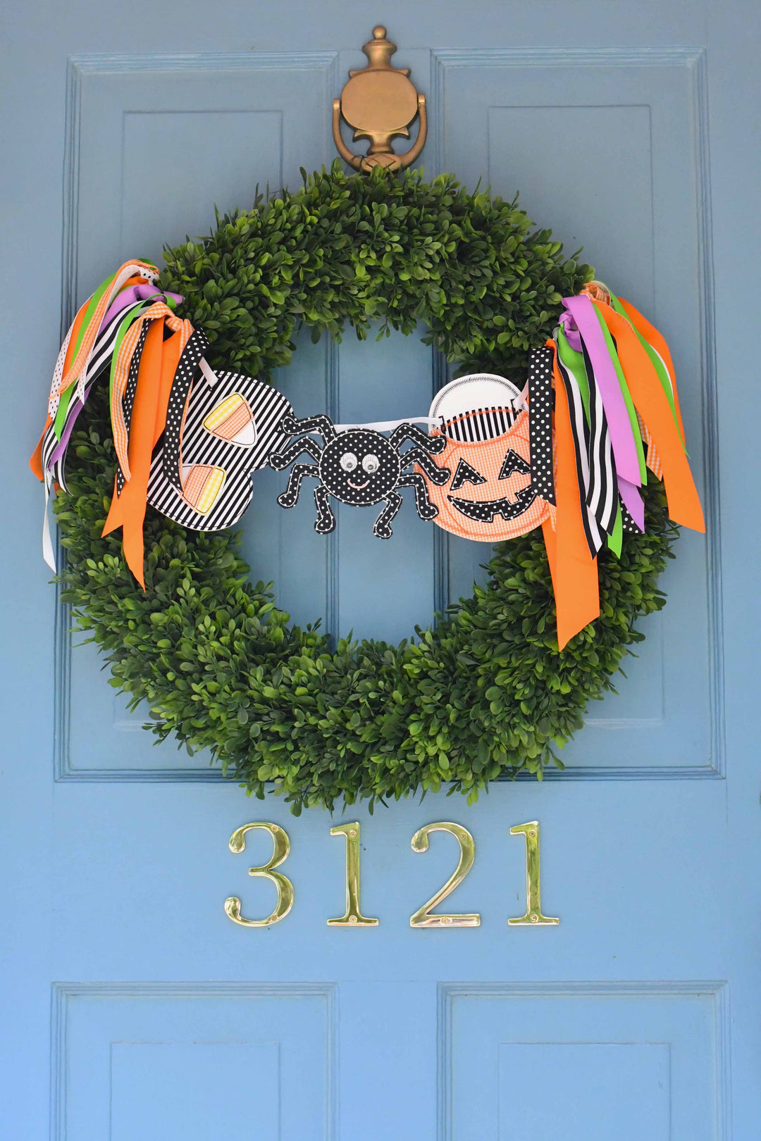 BOO Halloween Wreath Banner
