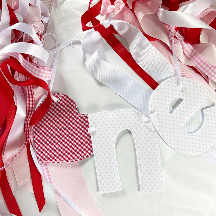 Valentine Cake Topper and High Chair ONE