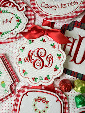 Scalloped Holly Ornament