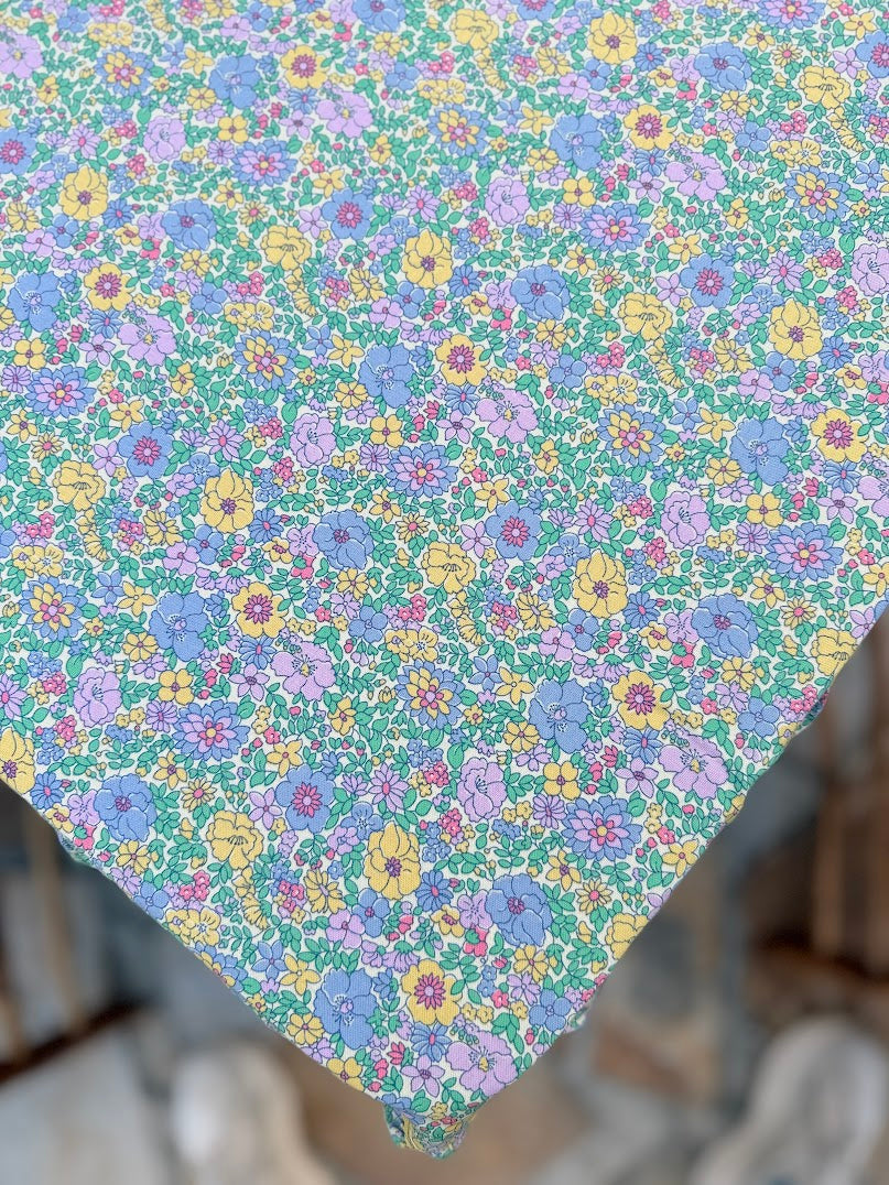 Midi Ruffle Tablecloth in Liberty Liberty Everlasting Arley Rose