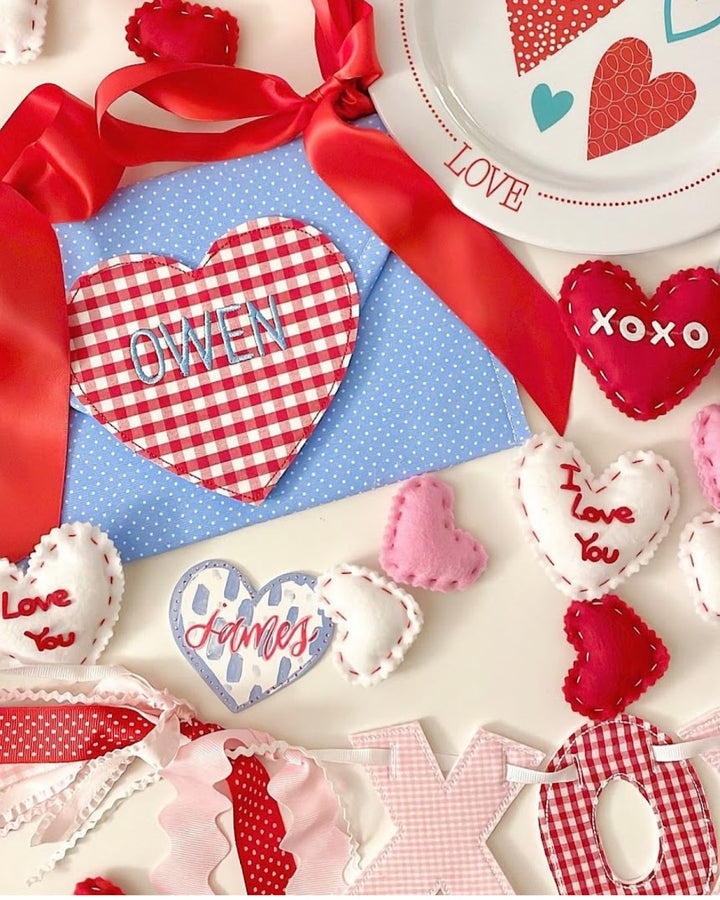 Valentine Pouch in Blue