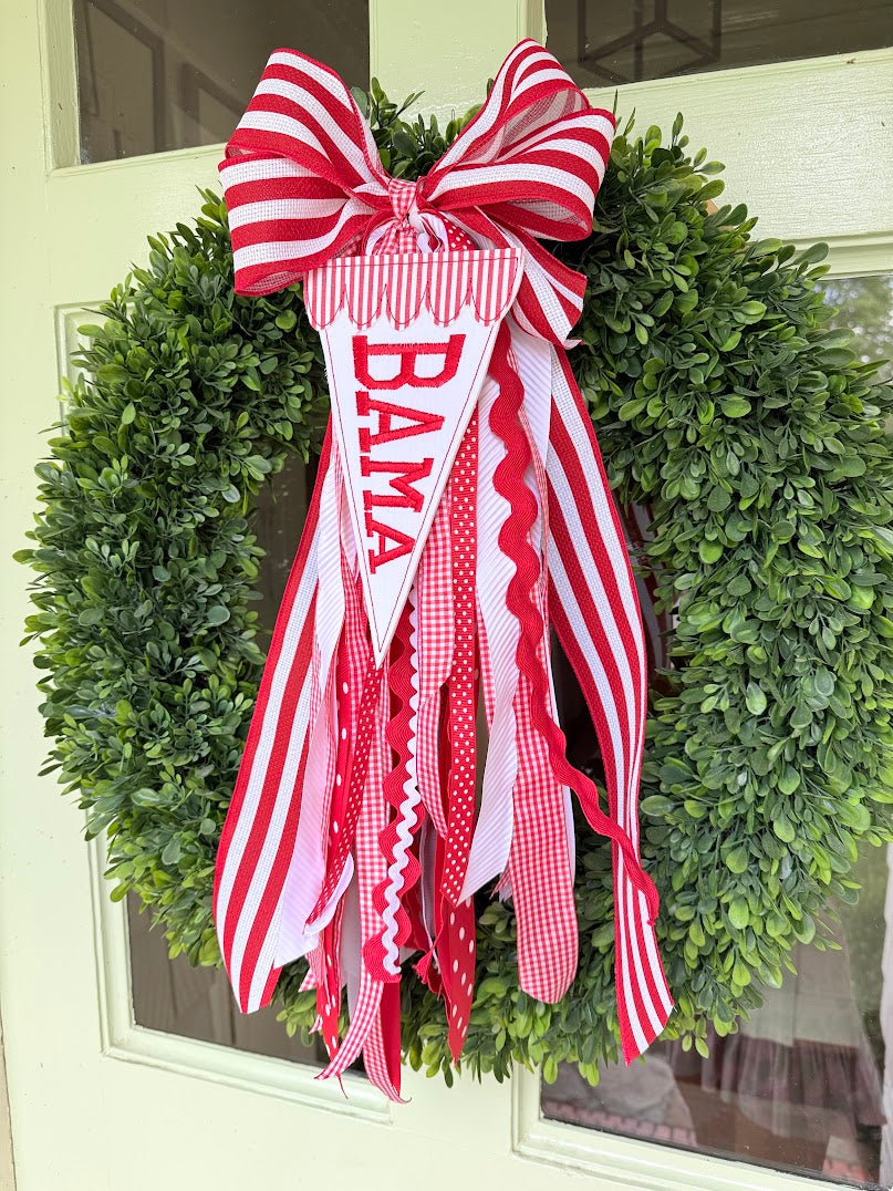 Team Wreath Bow