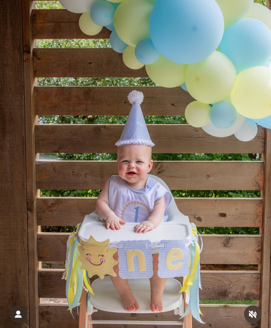 Sunshine Scalloped Birthday Set