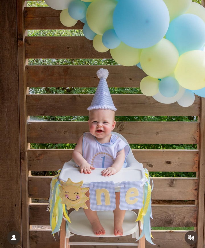 Sunshine Scalloped Birthday Set