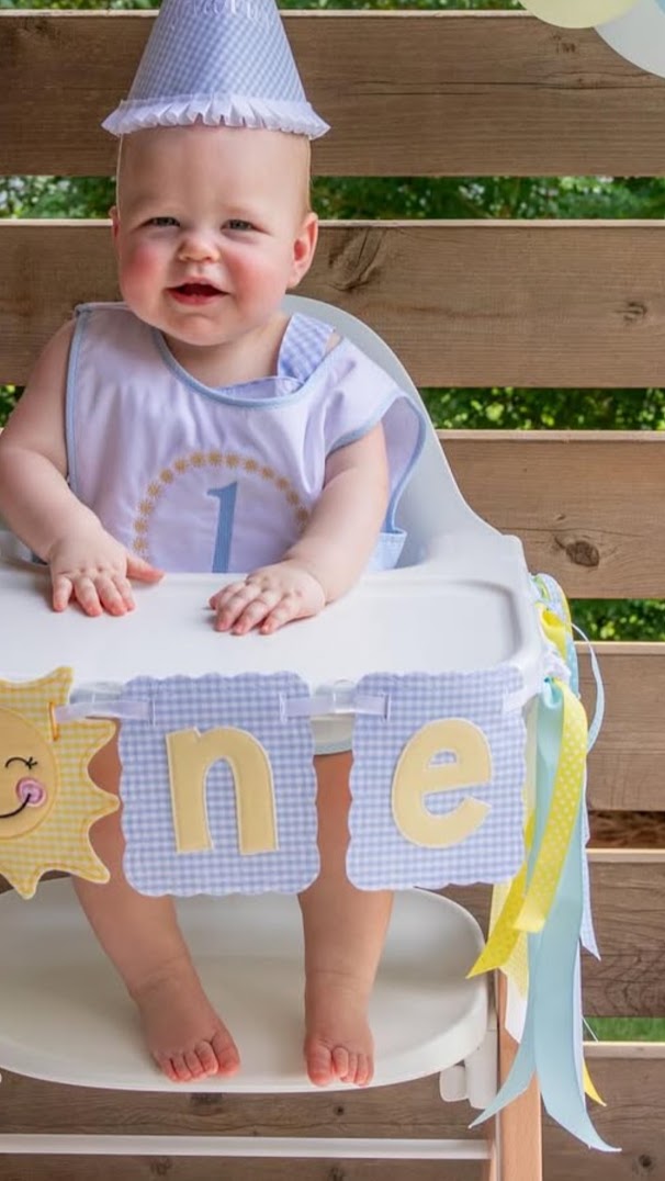 Sunshine Scalloped Birthday Set