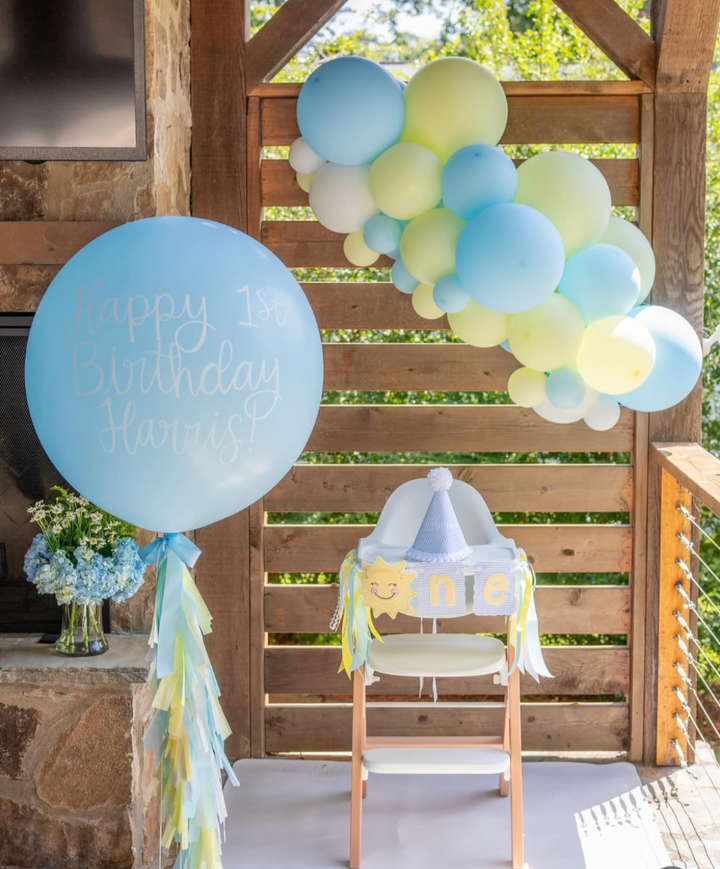 Sunshine Scalloped Birthday Set